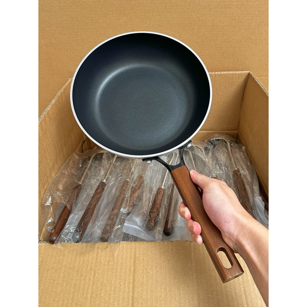 Frigideira aprofundada antiaderente doméstica comercial frigideira cozinha wok omelete fogão de indução dedicado antiade