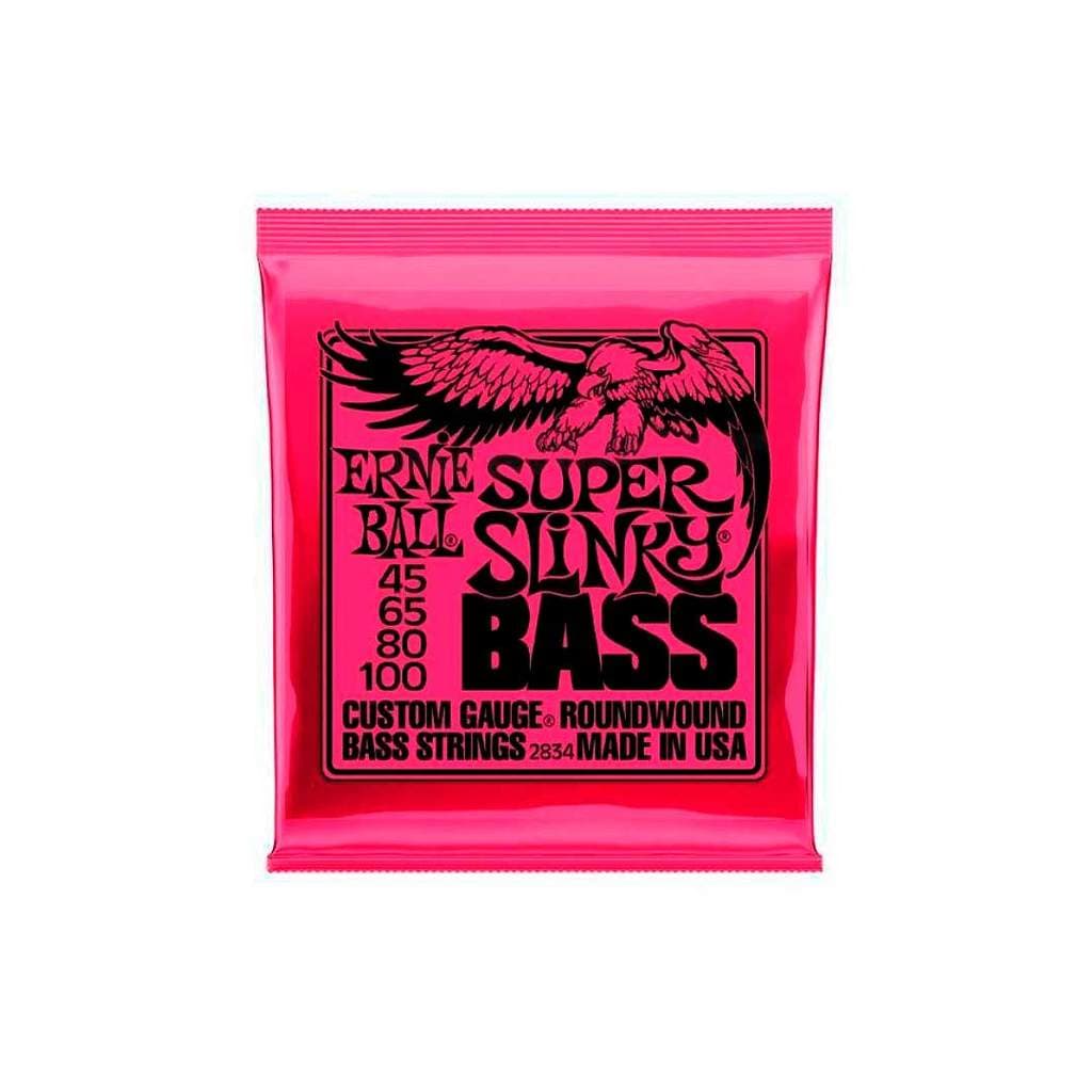 Encordoamento P/baixo 4 Cordas Super Slinky Niquel 045"-100" P02834 Ernie Ball [F108]