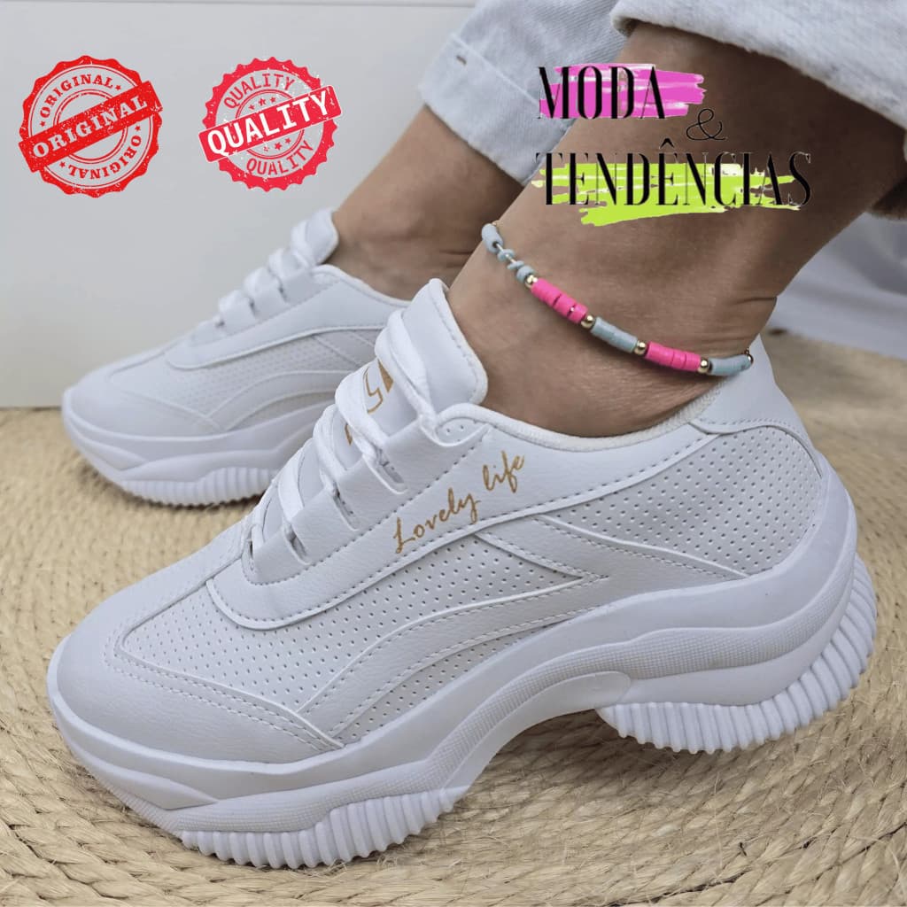 Tênis Feminino Plataforma, Lindo, confortável e resistente ORIGINAL