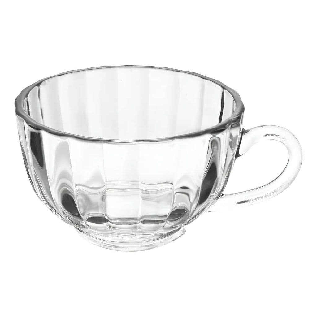 XICARA DE CAFE CANELATTA 90ML VIDRO  LYOR