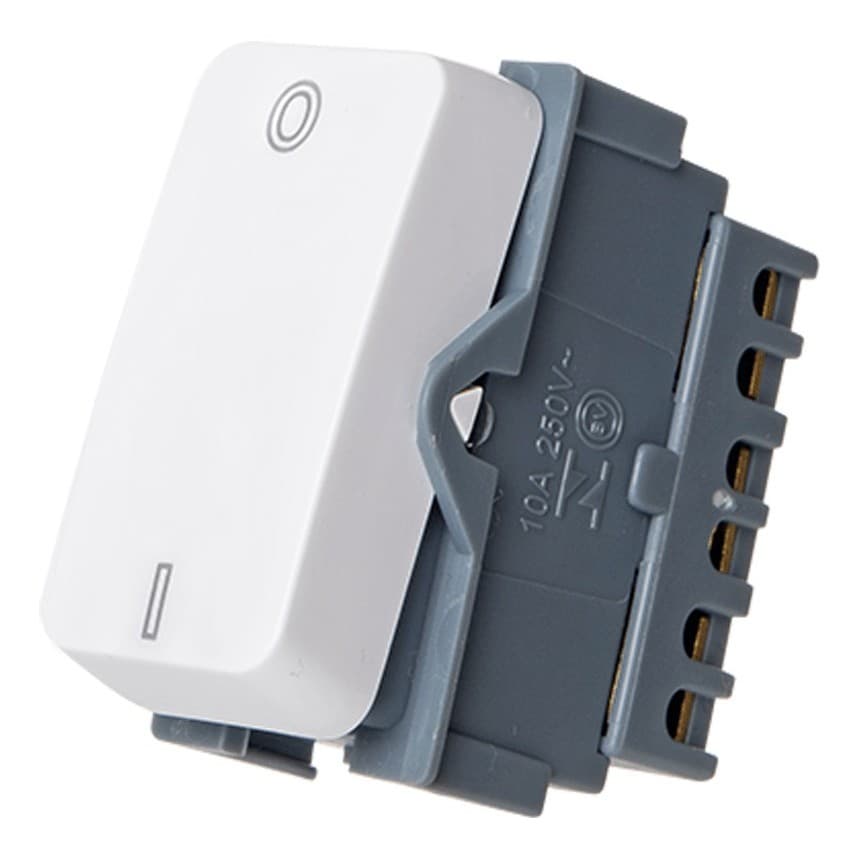 Linha B3 Interruptor Bipolar Simples 10a 250v