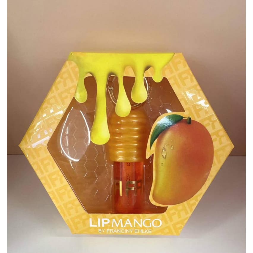 Gloss Labial Manga Aroma Tropical Hidratante com Brilho Intenso