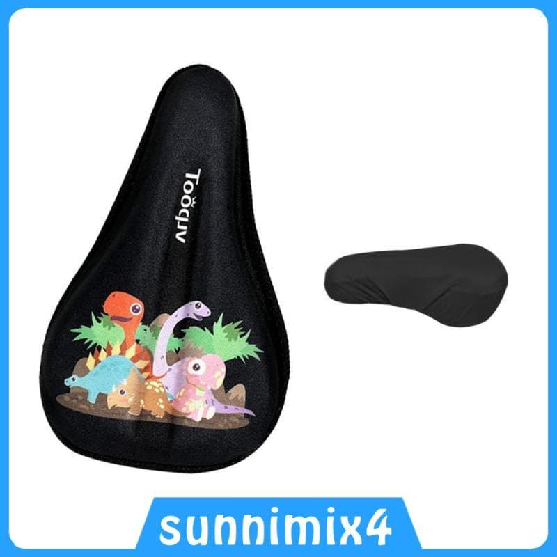 [Sunnimix4] Capa De Almofada Para Assento De Bicicleta Infantil , Protetor Macio De Bicicletas De Corrida , Montanha , E