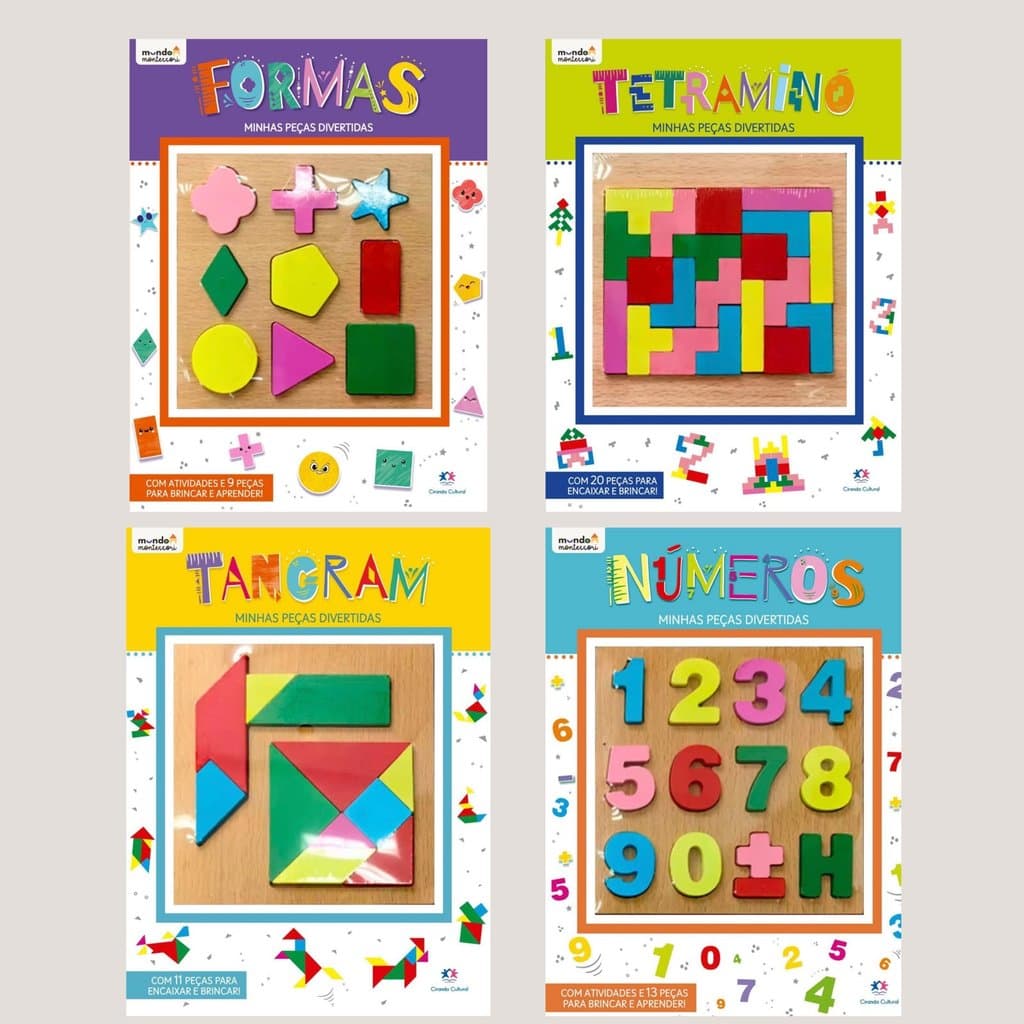 Kit Minhas Peças Divertidas - Ciranda Cultural