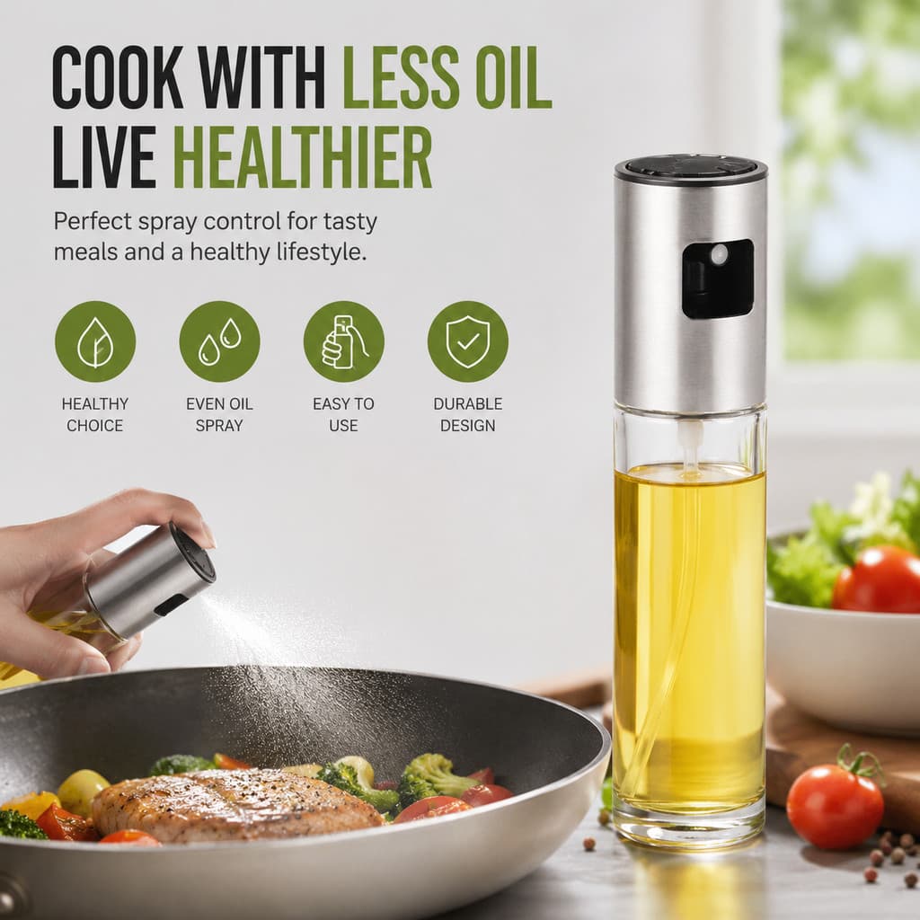 3 Kit Spray Pulverizador Vidro Borrifador Azeite Vinagreessenciais De Cozinha Promoções