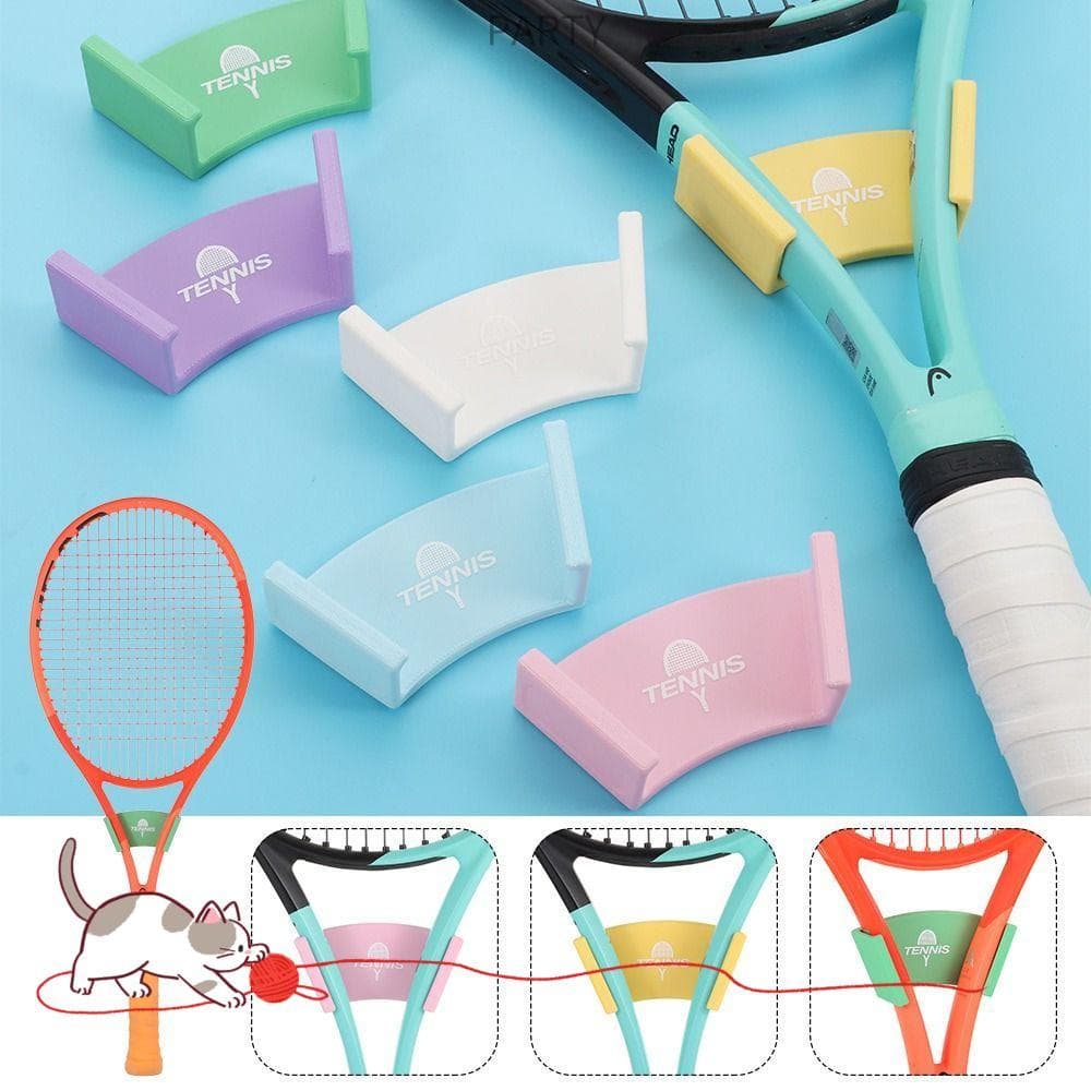 Rack De Parede Para Raquete De Tênis De Festa , Suporte Autoadesivo De Plástico Raquetes De Badminton , Durável