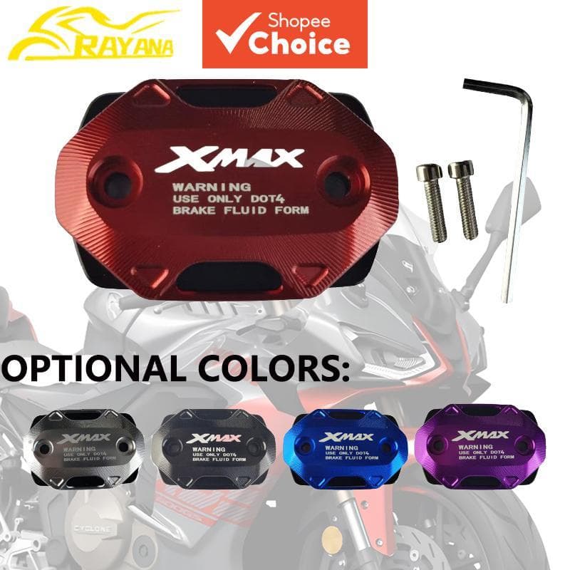 Tampa Do Reservatório De Fluido De Freio De Alumínio Yamaha Xmax300 Cnc Cilindro Mestre Dianteiro Acessórios Para Motoci