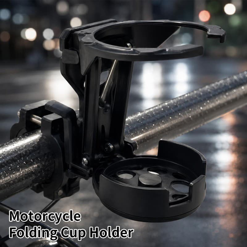 1/2 Pçs Suporte De Copo Dobrável Da Motocicleta-Para Scooter ATV Bicicleta-Acessórios Garrafa De Água Anti Vibração