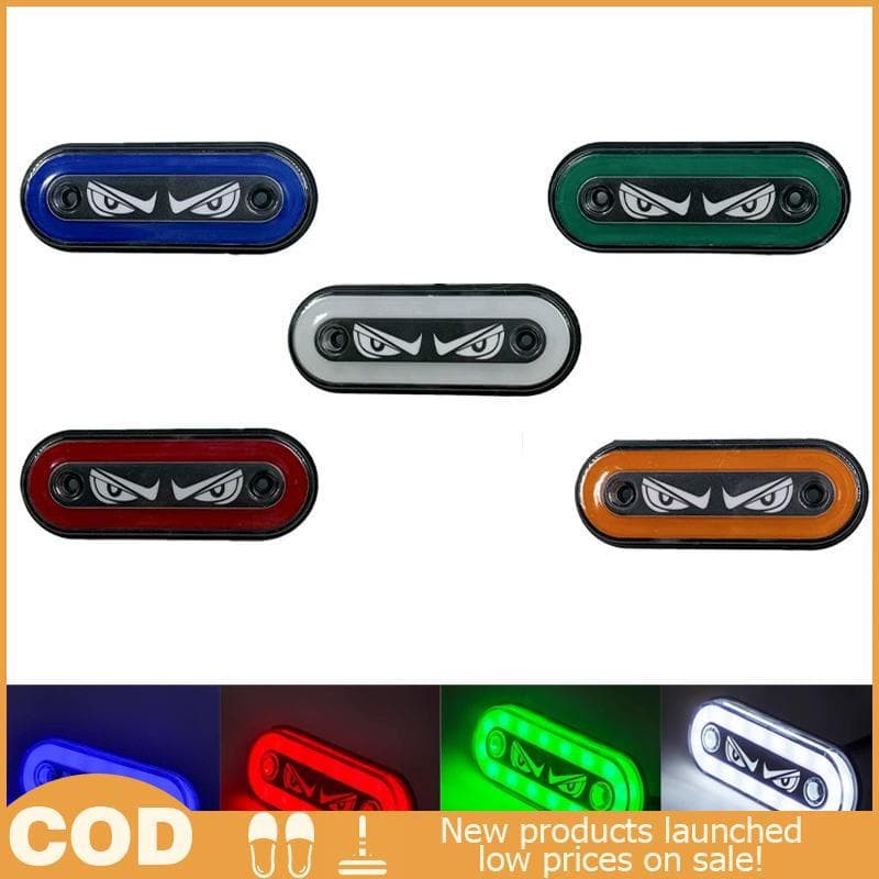 Hot > Marcadores Laterais LED De Alta Visibilidade 12V/24V Piscando E Modos De Luz Constante Para Reboques Trus Motocicl