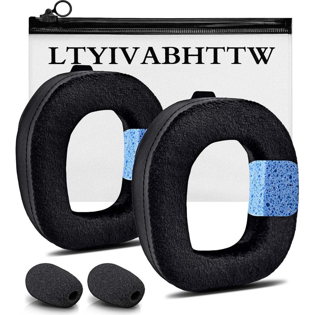 Almofadas de Substituição A40 TR para Astro A40 TR, Tecido Híbrido de Veludo Mais Espesso, Fabricado por LTYIVABHTTW, Al