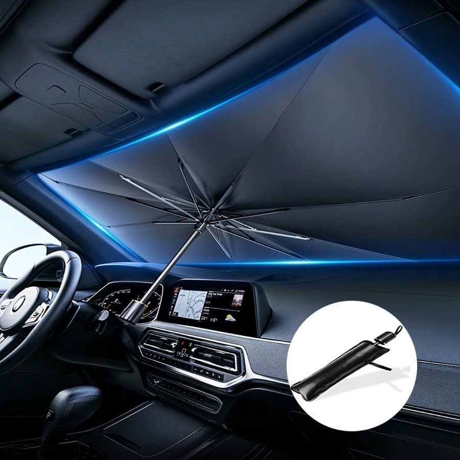 Pára-brisa dianteiro do carro protetor solar isolamento térmico pára-sol cortina engrenagem Interior pára-brisa pequeno