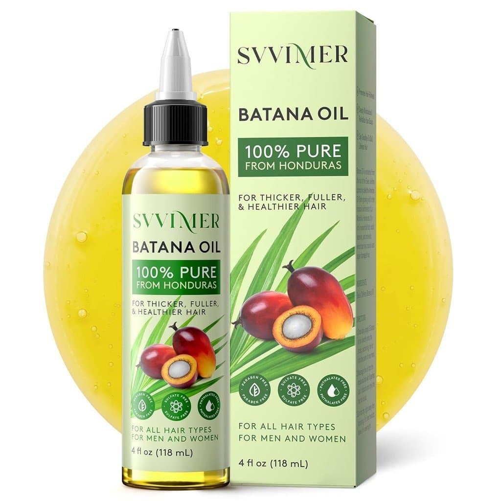 Óleo de Batana para Crescimento Capilar - Dr. Sebi 100% Natural, de Honduras - Orgânico e Natural - Grau Profissional CL