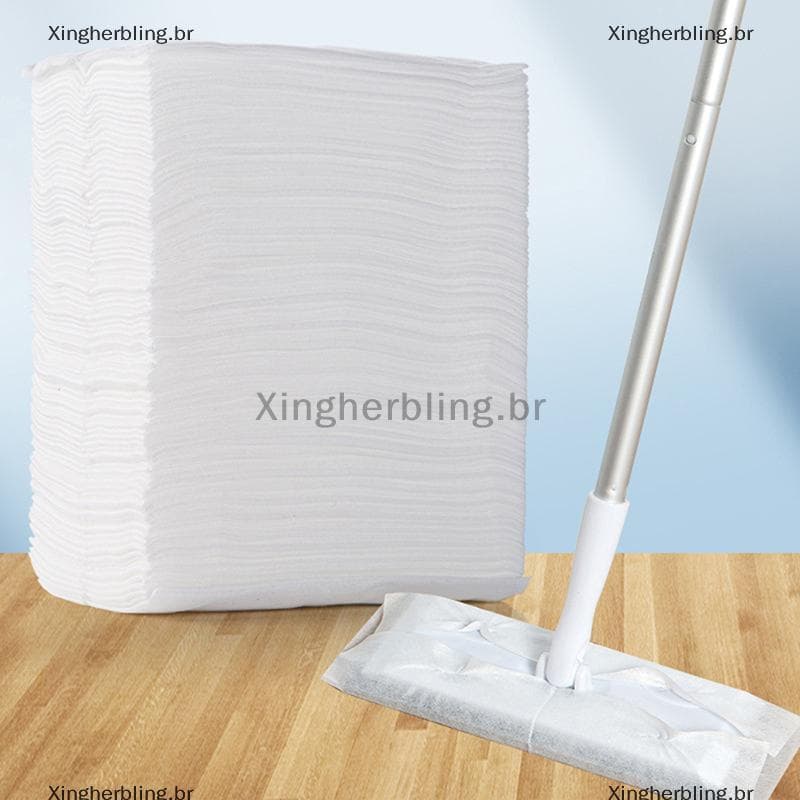 XBBR 100pcs Pano De Limpeza Descartável Seco E Úmido Para Remoção De Poeira Eletrostática Quente