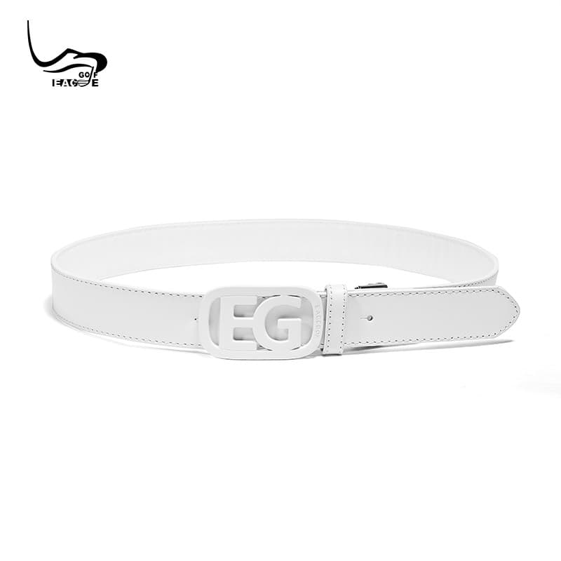 Novo eg cinto de golfe infantil Casual All-Match cinto de fivela automática adolescente pai-filho moda tendência cinto