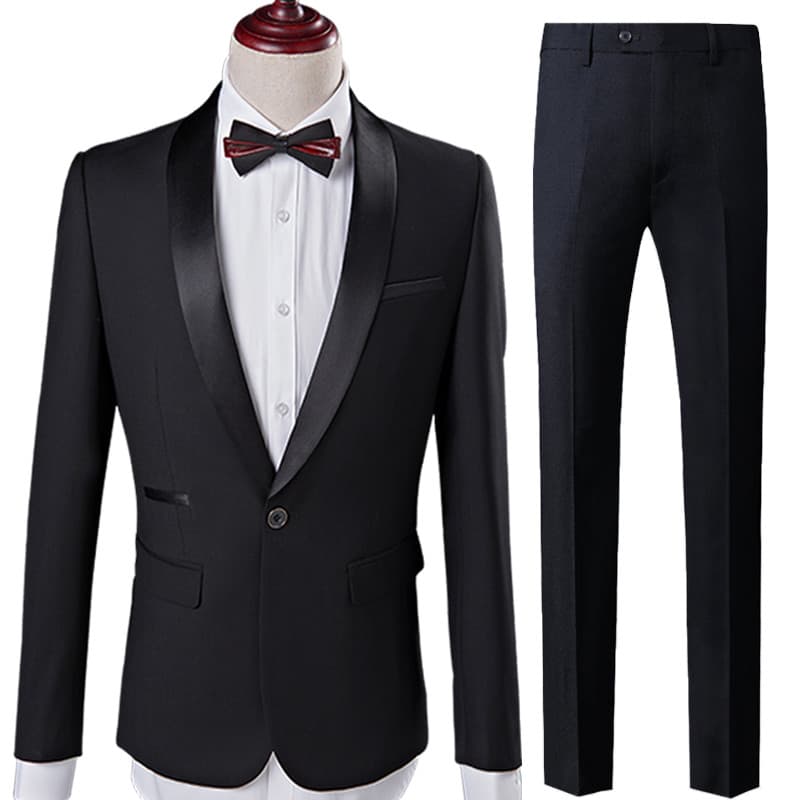 Terno masculino roupas de exame de arte terno irmãos preto padrinhos grupo vestido roupas masculinas traje de coro