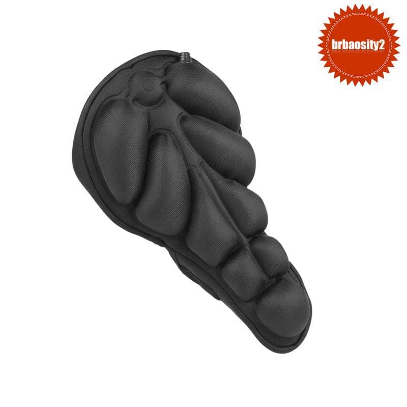 [Brbaosity2] Válvula De Ar Ajustável Capa De Selim De Bicicleta Amortecedor Almofada Macia Para Viagens Longas De Ciclis