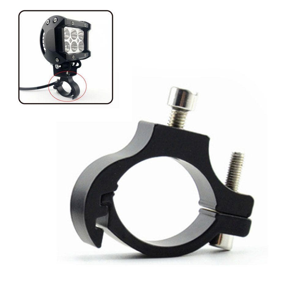 Spotlight Montar Acessórios Modificados Suportes De Luz De Nevoeiro 26-32MM Moto Bicicleta Braçadeiras Suporte