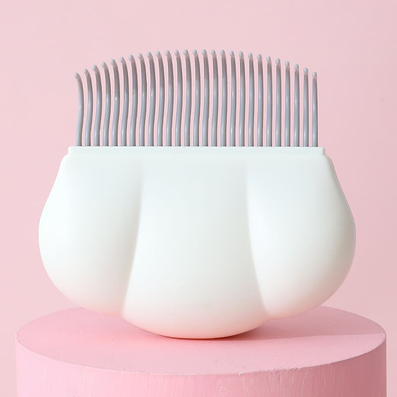 Escova para Gatos e Cães Massageadora ou Desemboladora 11 Dentes Remove Pelos e Nós