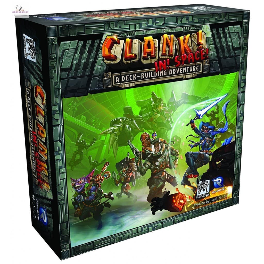 Jogo De Tabuleiro Clank in Space-Festa De Estratégia Abstrata Para Maiores De 14 Anos