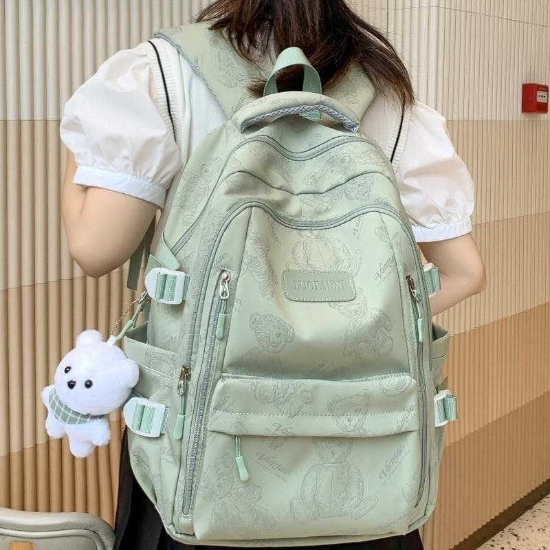 Mochila INS Para Mulheres , Meninas , Bolsa De Estudante Escolar , Grande , Casual