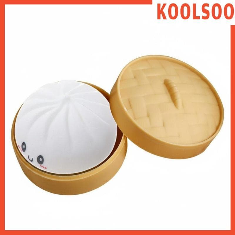 [Koolsoo] Brinquedo De Bolinho De Aperto De Textura Mole Para Alívio Do Estresse Com Caixa Fofa Bola De Foco Aluno