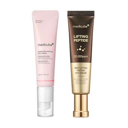 medicube Eye Serum Duo - Peptídeo PDRN e Creme para Olhos Revitalizante Profundo VX5A