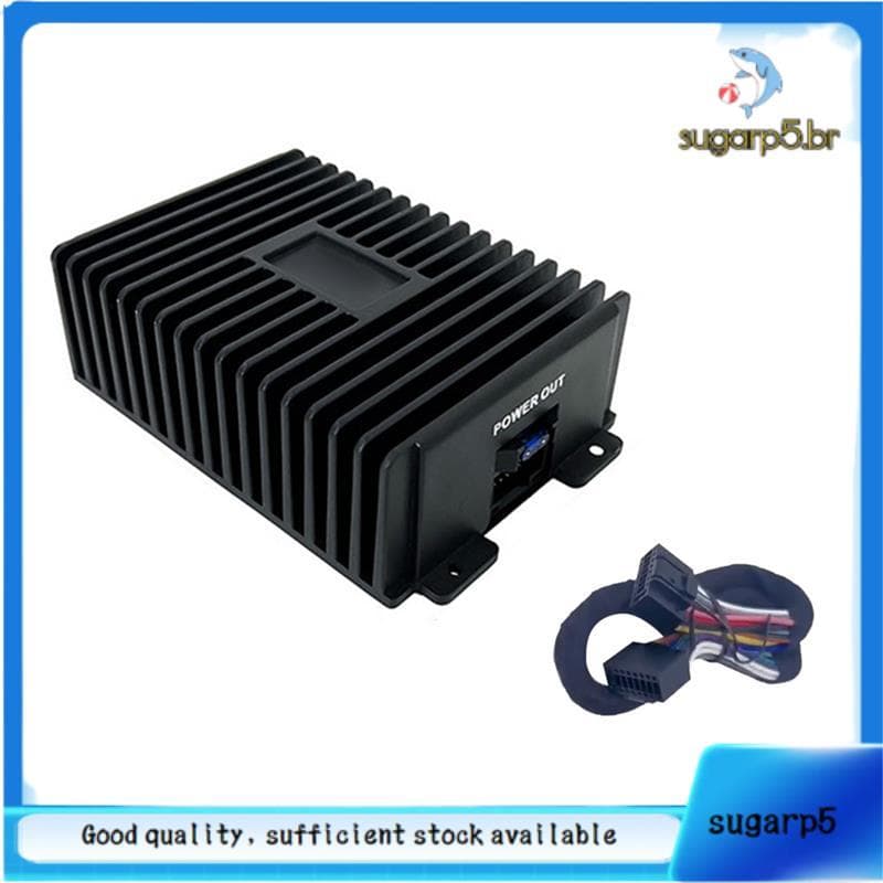 Processador De Som Digital DSP Amplificador De Carro Hi-Fi Booster 80W Potência Para Android Alto-Falante Subwoofer Rádi