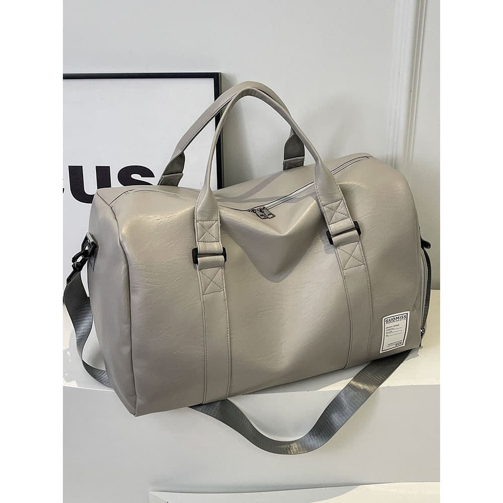 Bolsa de viagem portátil masculina, grande capacidade, viagem de negócios, mochila feminina, separação seca e molhada, a