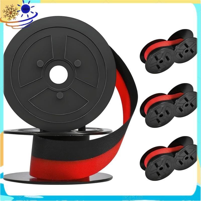 [Le's Shop] 4 Pacotes Para Fita De Calculadora EL-1197PIII , Tinta MP11DX , 2196BL-210R