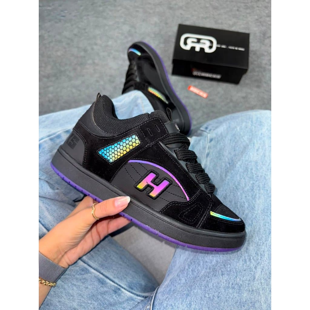 Tênis Masculino Feminino Hocks Bold Cristal Casual Streetwear Confortável