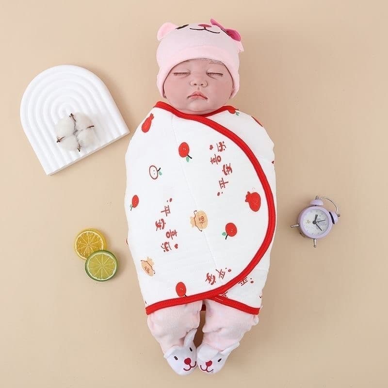 Bebê recém-nascido envoltório único quarto do bebê recém-nascido envoltório colcha estilo fino Anti-choque Swaddling toa