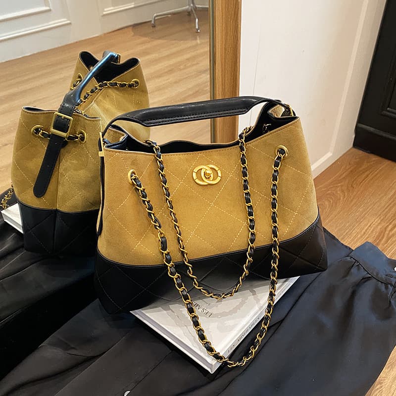 Corrente Daxiang Estilo Axilas Bolsa Feminina Capacidade Pequena Outono Inverno Bolsa Ombro Bolsa Mensageiro 2025 Bolsa