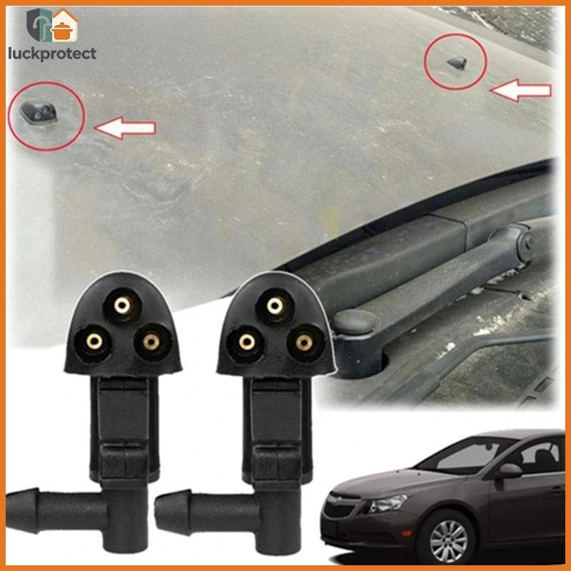 LPHG 1/2/4Pcs Bicos De Jato De Arruela Com 3 Furos Bocal De Água Para Limpador De-Brisa De Carro 901-955-PZ01 94556605 2