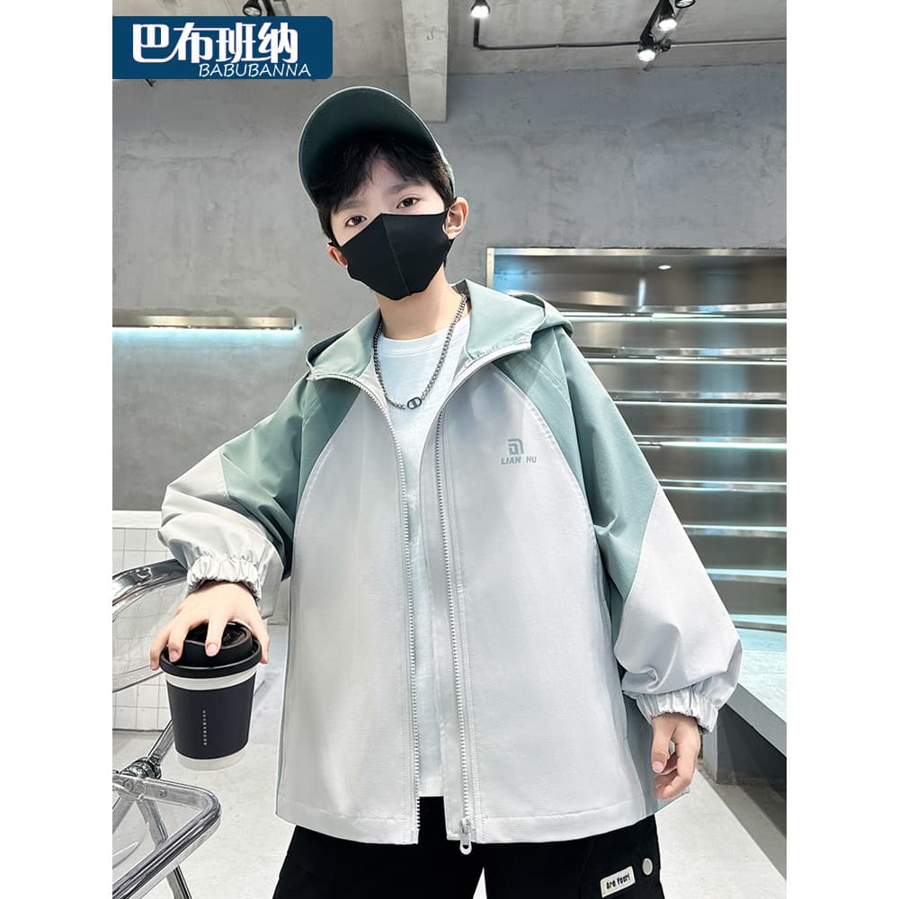Meninos jaqueta 2026 novo estilo roupas de outono crianças jaqueta com capuz engrossado acolchoado outono inverno estilo
