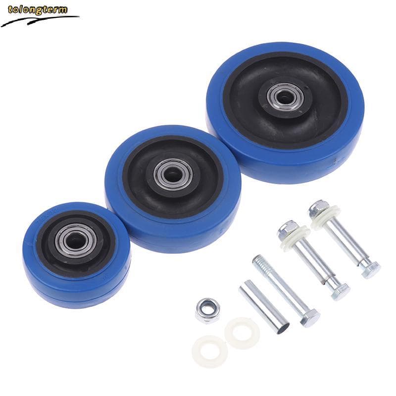 Roda De Rodízio De Substituição Resistente Ao Desgaste De 3/4/5 Polegadas Para Acessórios De Carrinho De Equipamentos In