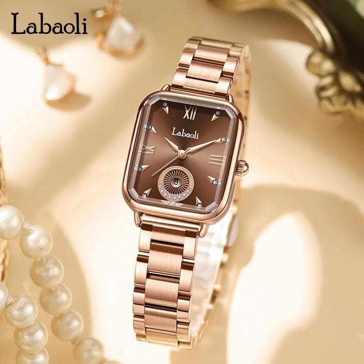 Relógio de quartzo feminino relógio simples nicho High-End relógio feminino de venda quente relógio à prova dwaterproof
