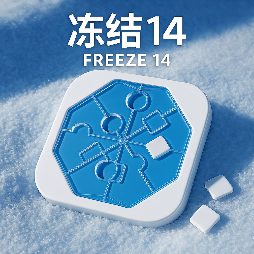 Frozen-14 Dificuldade do Inferno Super Difícil Cérebro Queima Cubo quebra-cabeça Brinquedos Educativos Meninos Meninas P