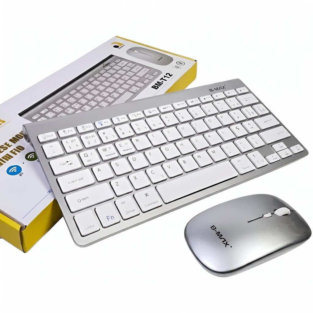 Kit Teclado E Mouse Sem Fio 2.4g Bluetooth B-max