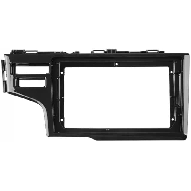 Moldura 9" Polegadas Honda FIT WRV 2015 A 2021 Black Piano