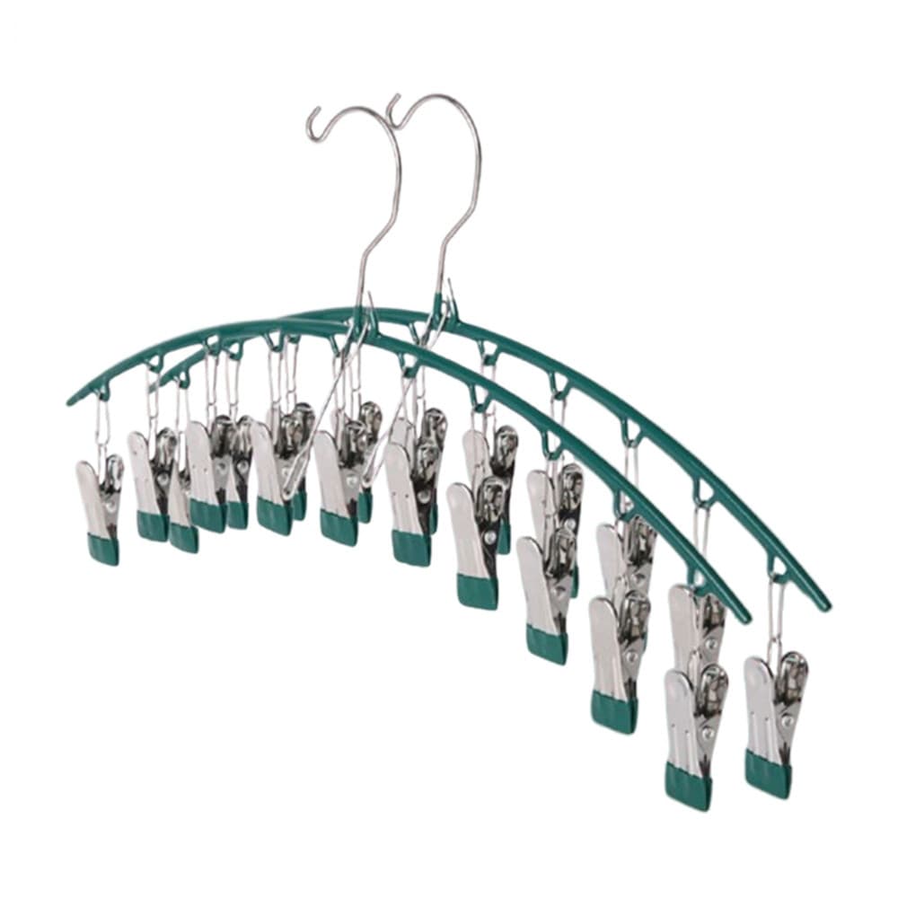 Kit 2 Varal Suspenso Intimo Antivento Aço Inox - 10 Prendedores