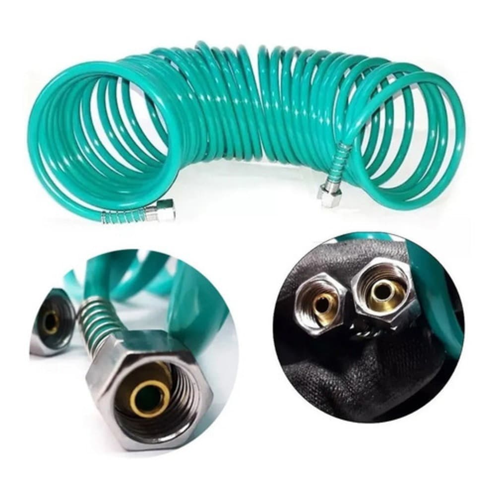 Mangueira De Ar Espiral 10m 1/4 Npt Stels – 5700455