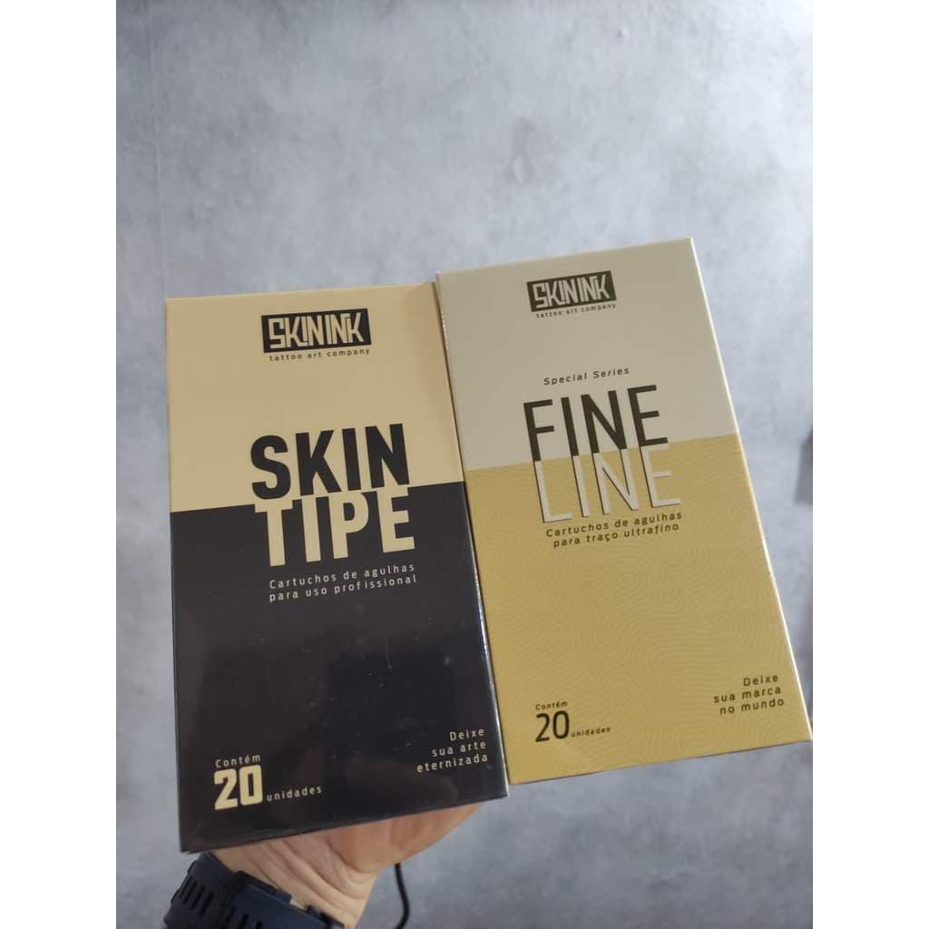 Kit 5 Cartuchos Skin Ink SkinTipe FineLine