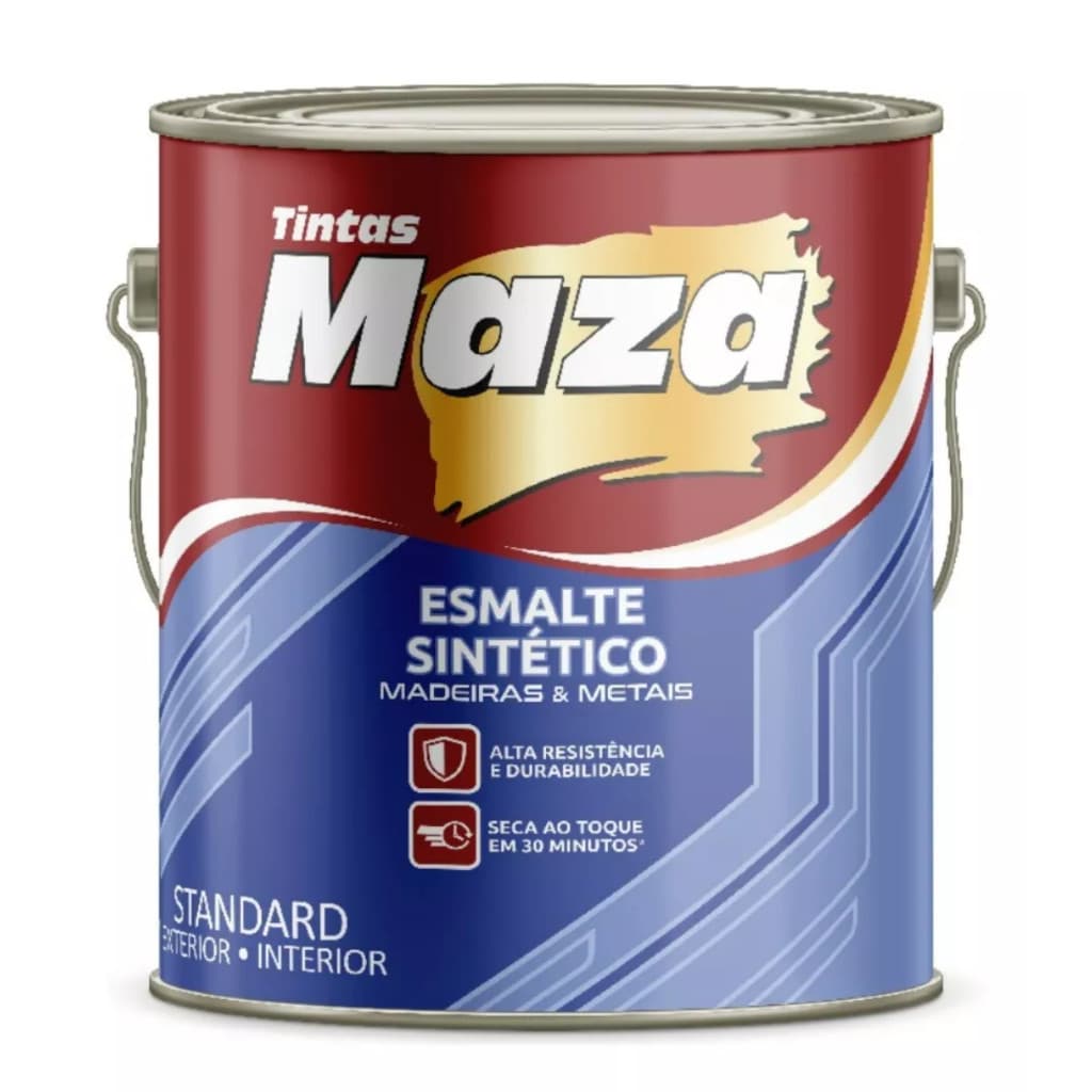 Tinta Portao Esmalte Sintetico Brilhante Cores 3,6 L Maza Todas as Cores Disponiveis
