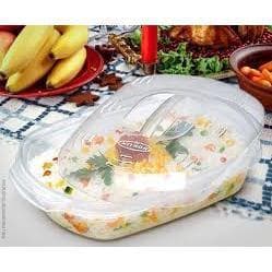 Panela Travessa de Arroz para Micro-ondas 1,5 Litros Nitron