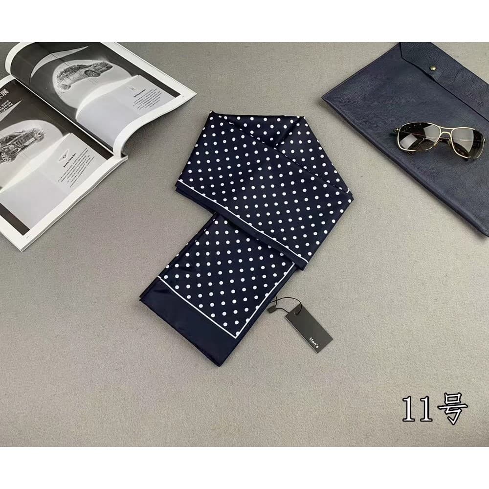 Outono inverno cachecol masculino sarja lenço de seda babador estudante na moda versão coreana All-Match terno casaco si