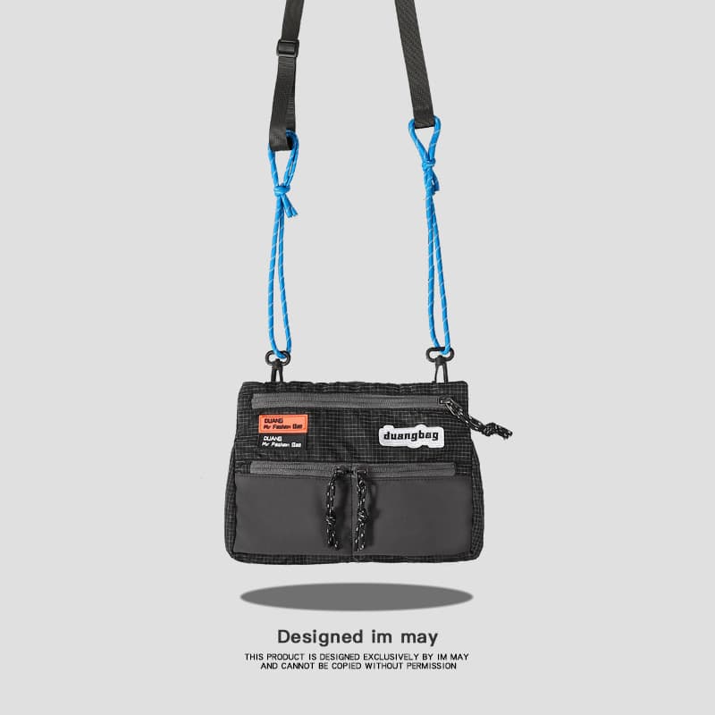 Nicho Design Contraste Cor Estilo Funcional Bolsa Mensageiro de Um Ombro Feminina All-Match ins Trendy Cool Envelope Bag