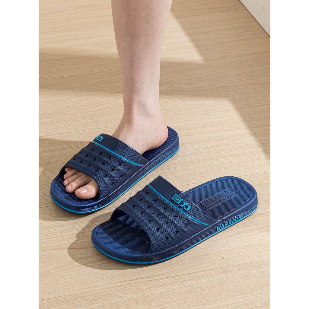 Puxar para trás chinelos genuínos homens verão sola grossa antiderrapante banheiro confortável respirável casa Wear @-