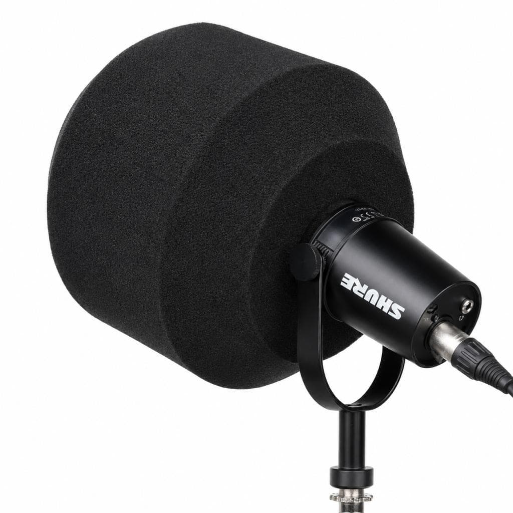 Vocal Smart, Pop Filter p/ Microfone Vocal Dinâmico MV7, SM58, Podmic