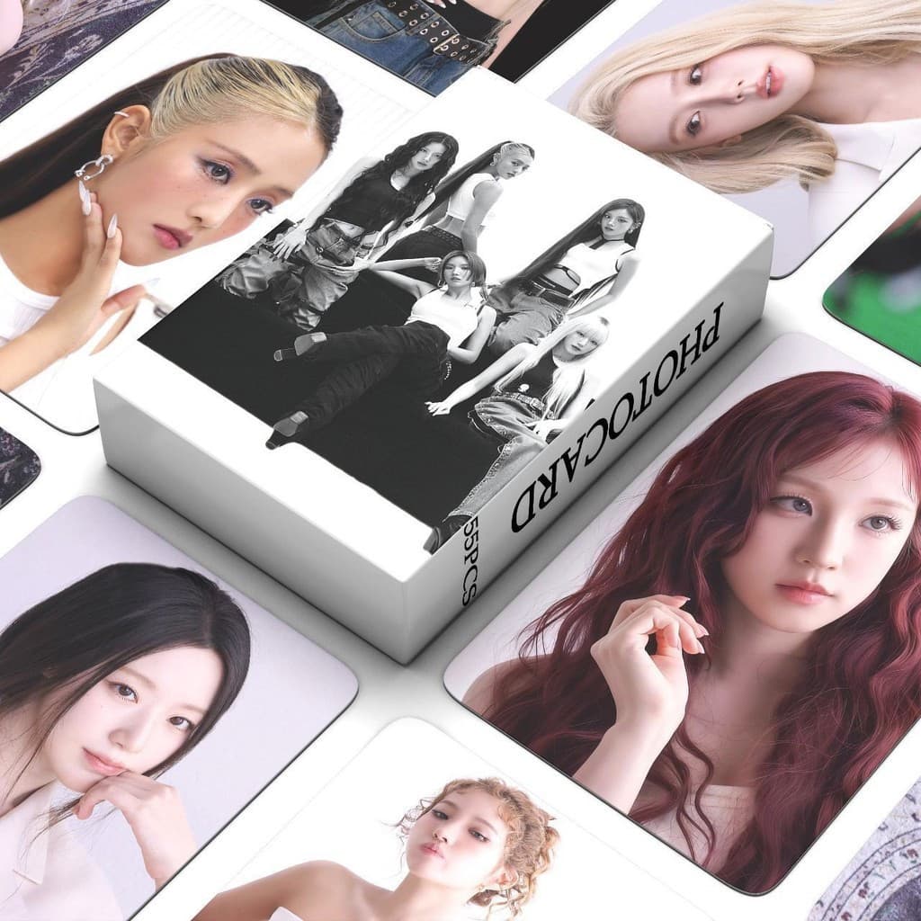 55pcs/box GIDLE Photocards IDLE Mono KPOP LOMO Cartão
