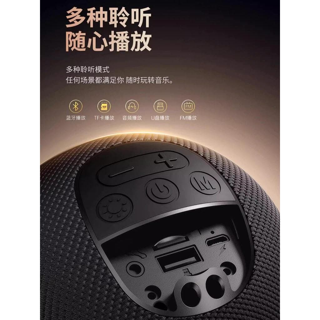Novo alto-falante sem fio Bluetooth de alta qualidade Volume ao ar livre doméstico pequeno portátil pequeno alto-fa